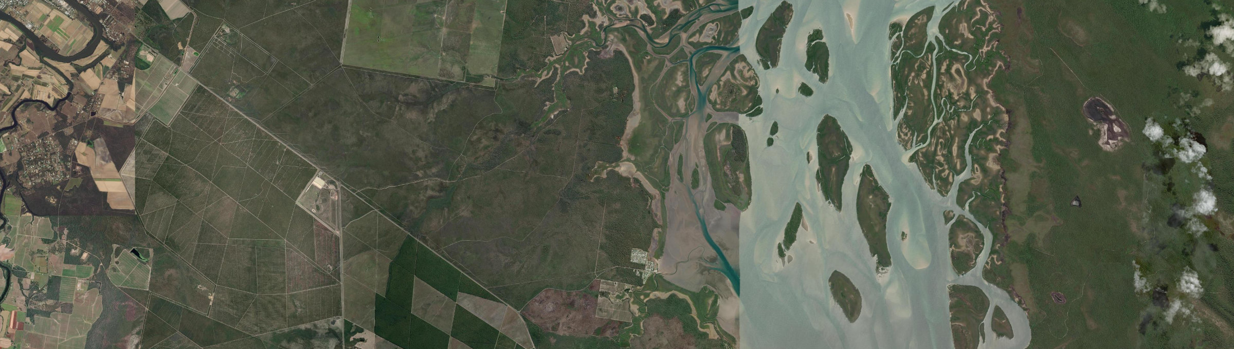 Aerial view of Maaroom, QLD