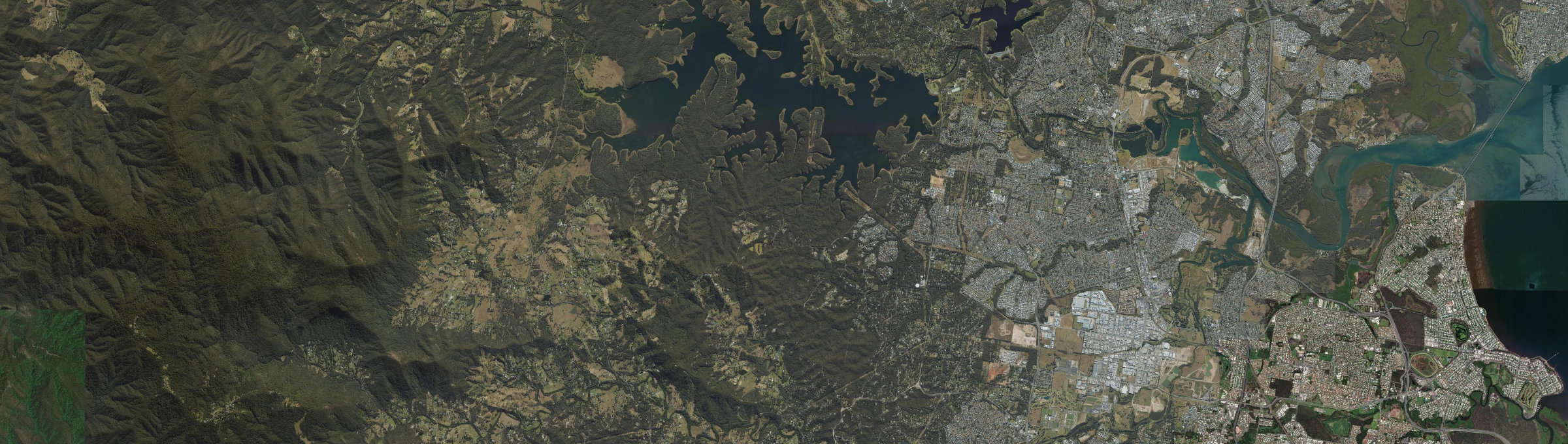Aerial view of Cashmere, QLD