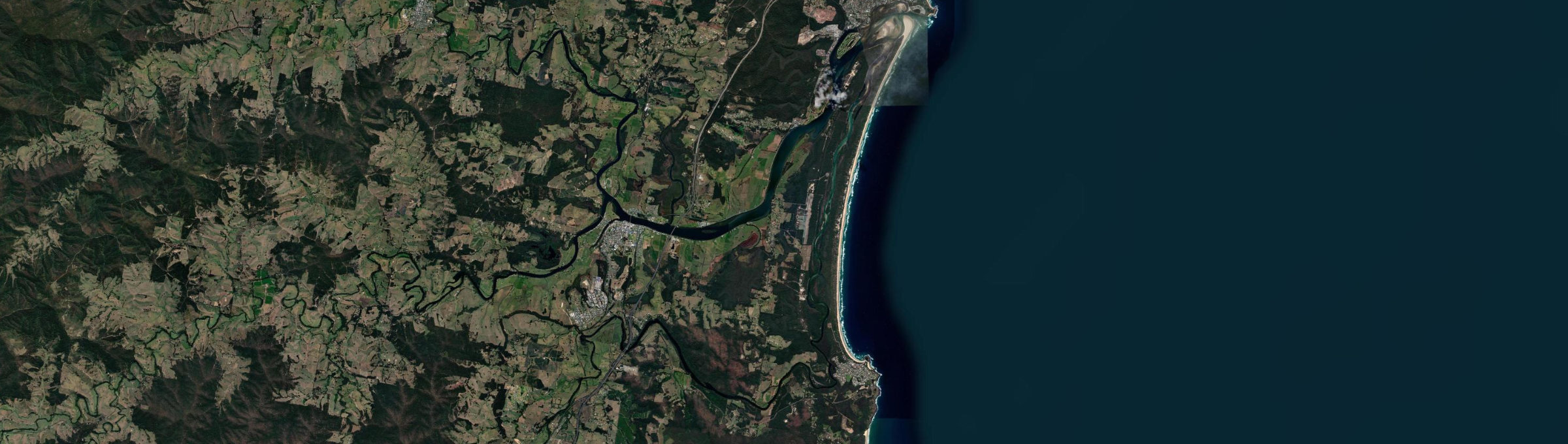 Aerial view of Gumma, NSW