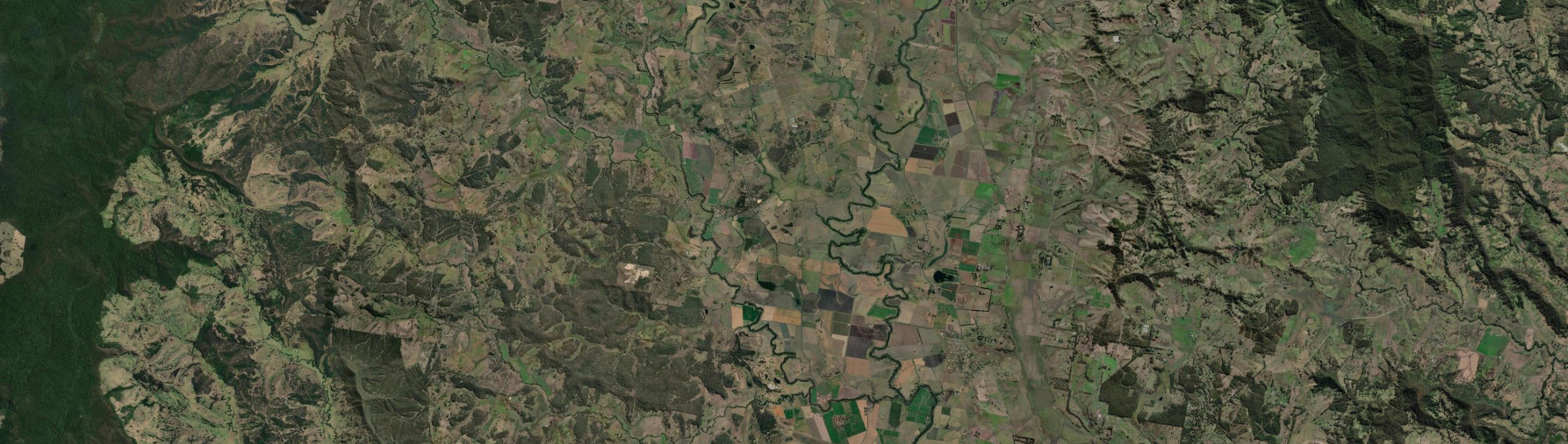 Aerial view of Stratheden, NSW