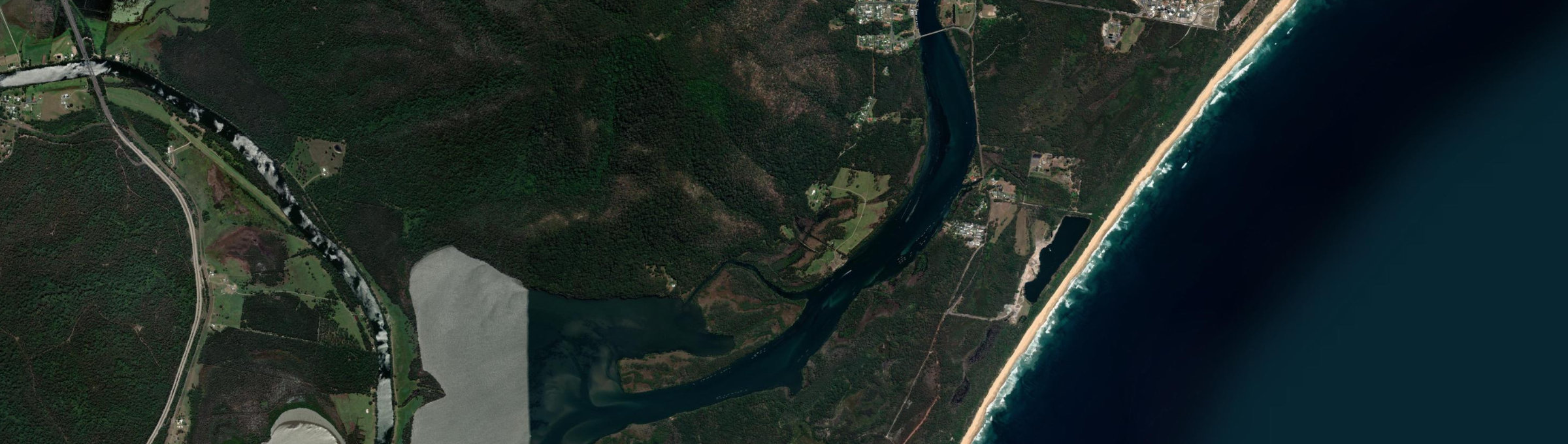 Aerial view of Deauville, NSW