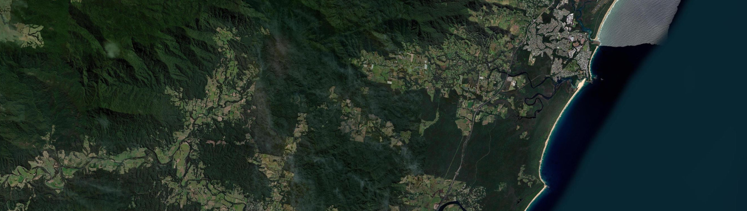 Aerial view of Valery, NSW
