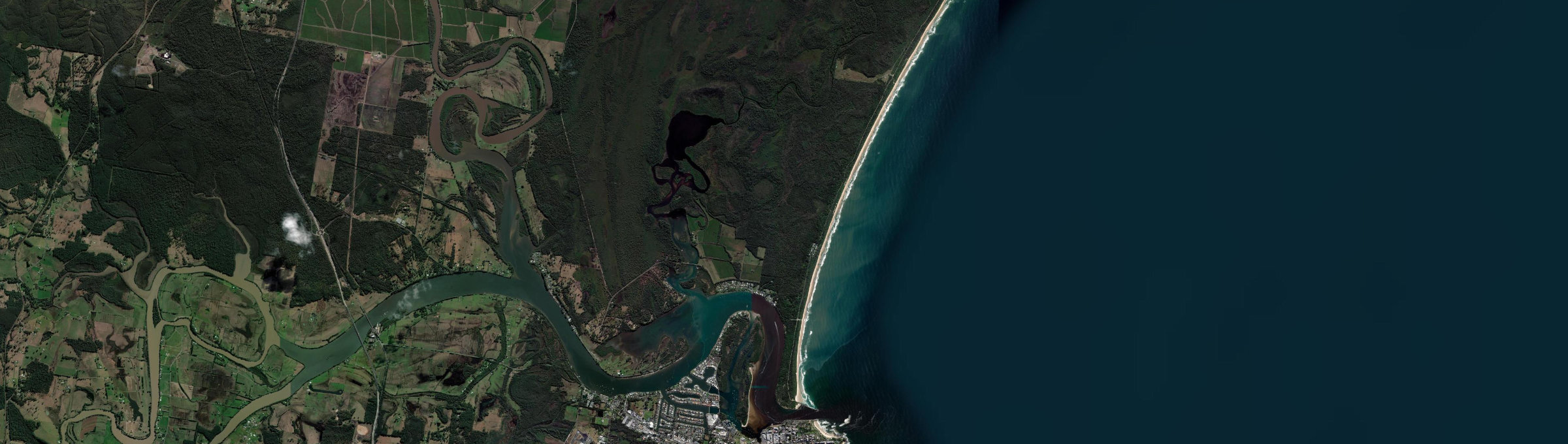 Aerial view of North Shore (NSW), NSW