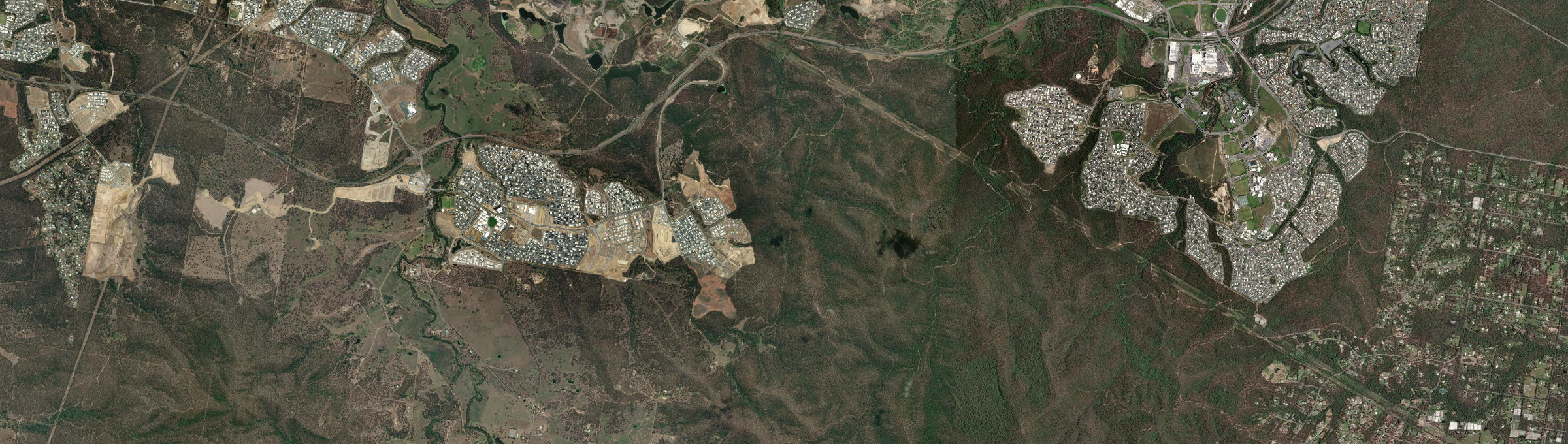Aerial view of White Rock (Ipswich - Qld), QLD