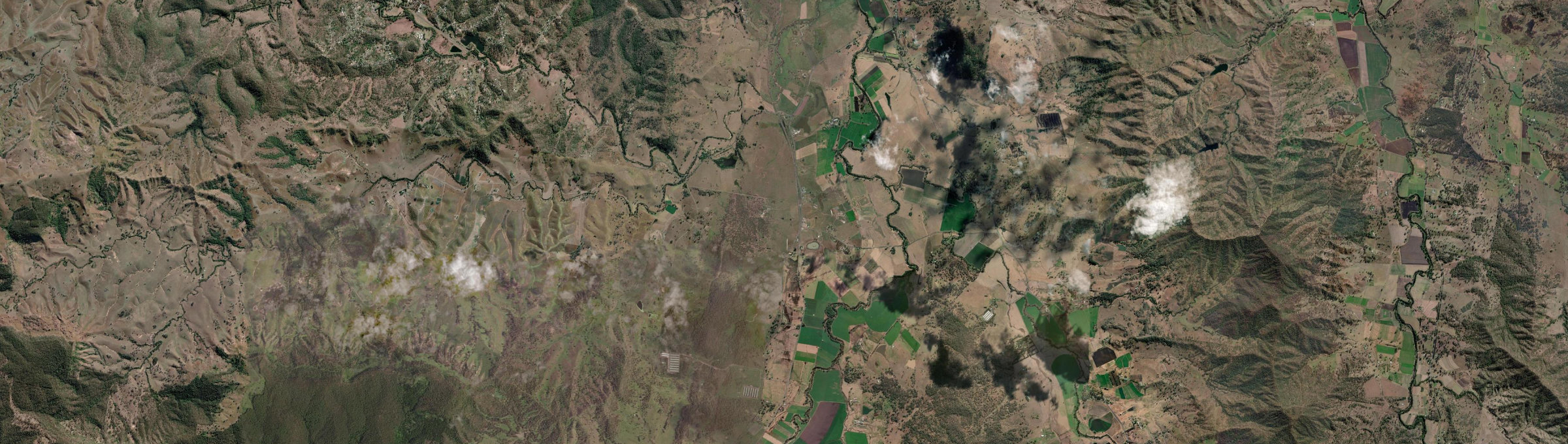 Aerial view of Tamrookum, QLD
