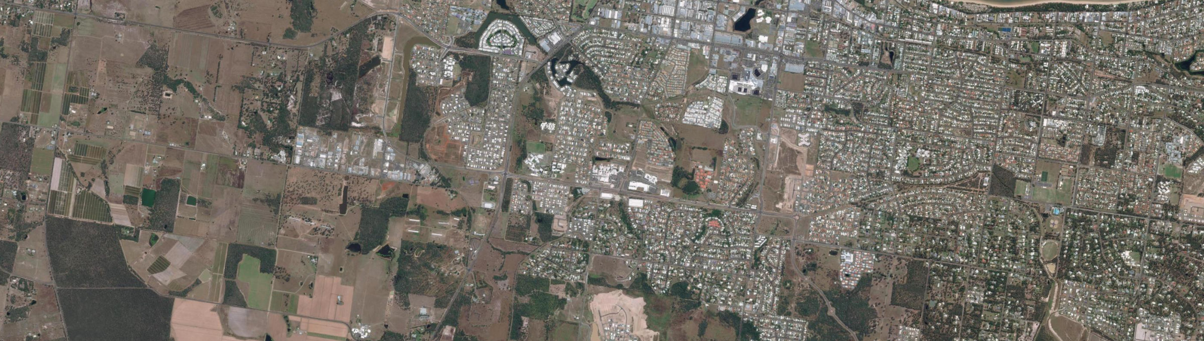 Aerial view of Urraween, QLD
