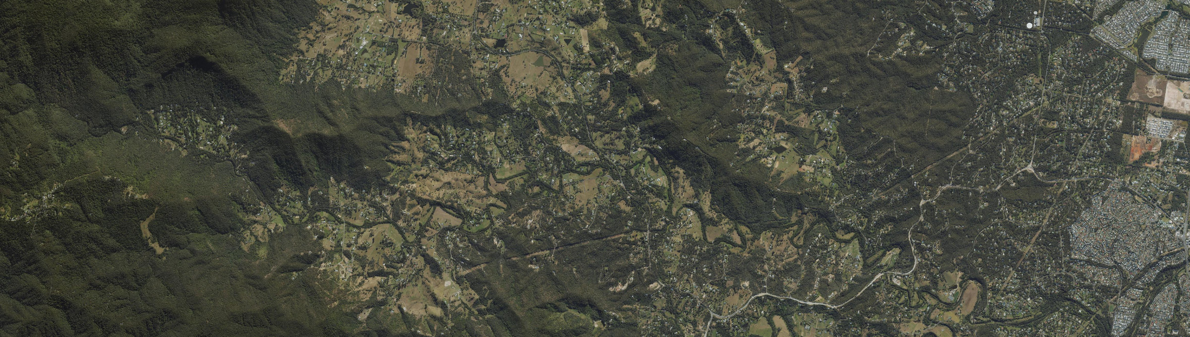 Aerial view of Closeburn, QLD