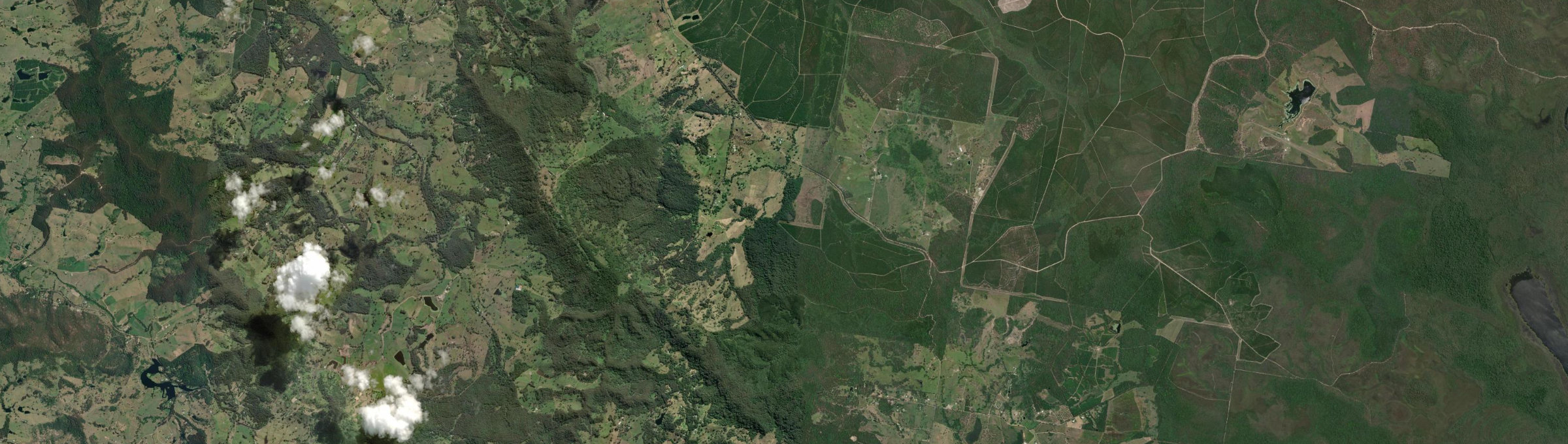 Aerial view of Coondoo, QLD