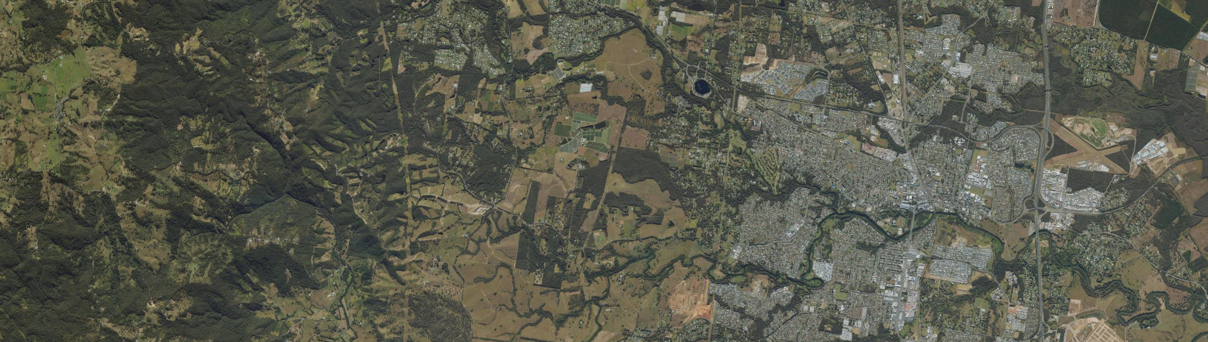 Aerial view of Bellmere, QLD