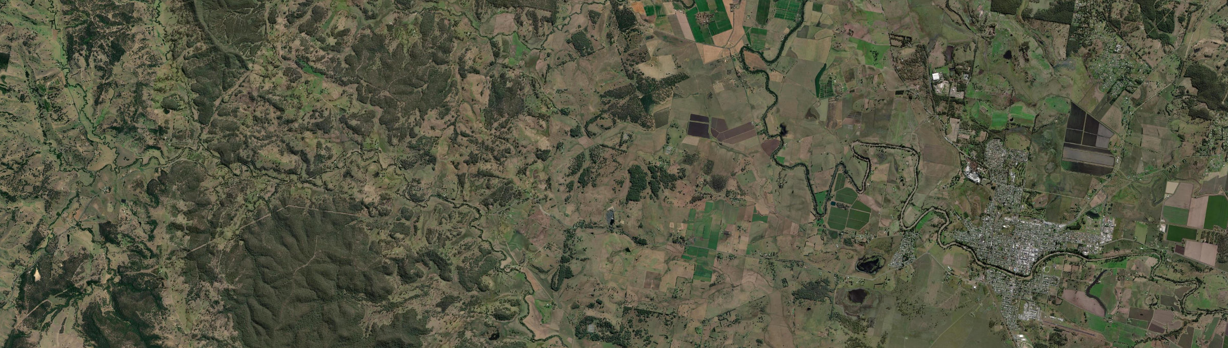 Aerial view of Woodview, NSW