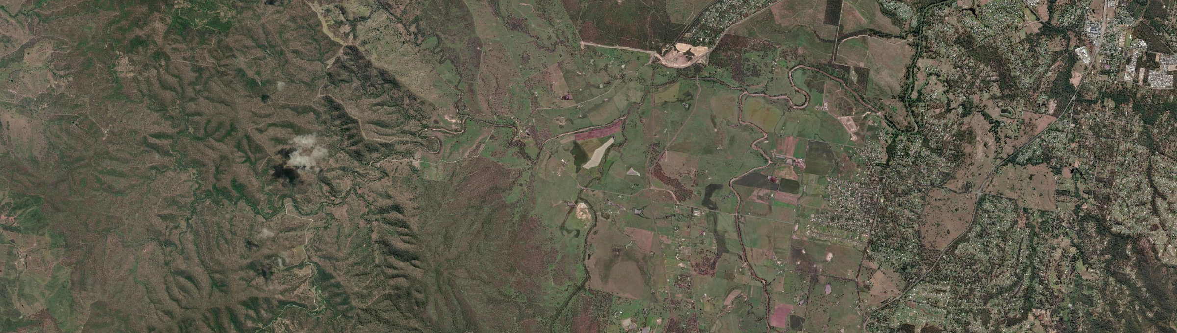 Aerial view of Kagaru, QLD