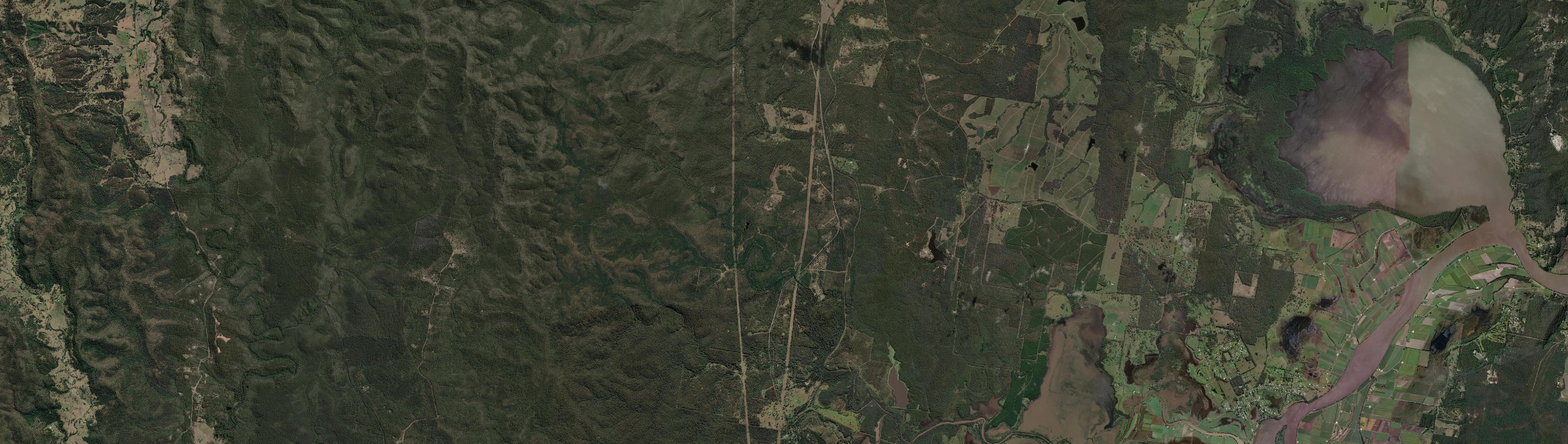 Aerial view of Gurranang, NSW