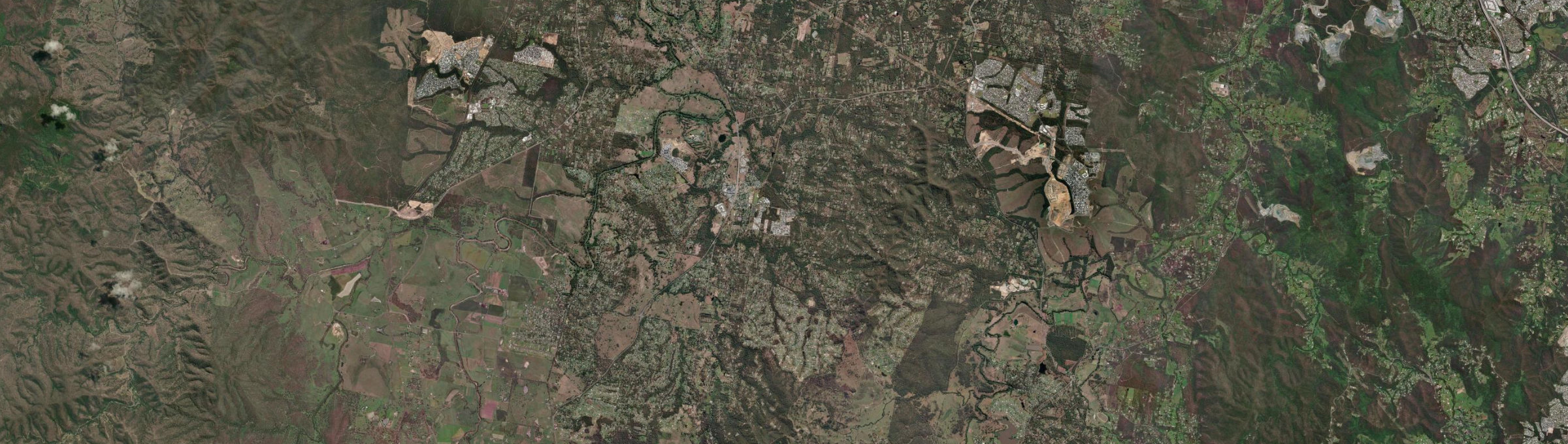 Aerial view of Jimboomba, QLD