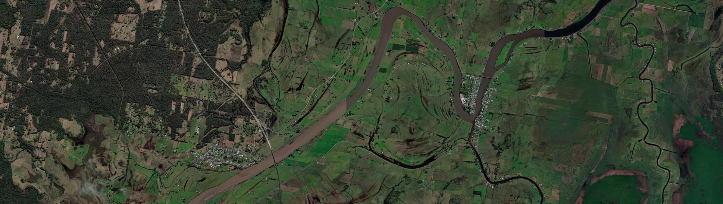 Aerial view of Austral Eden, NSW