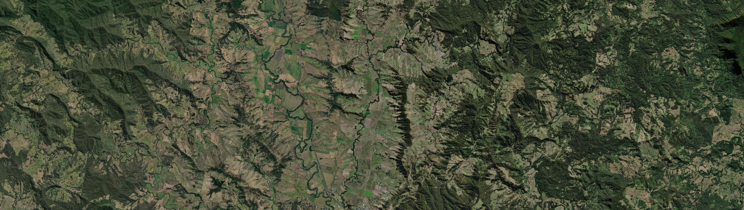 Aerial view of Fawcetts Plain, NSW