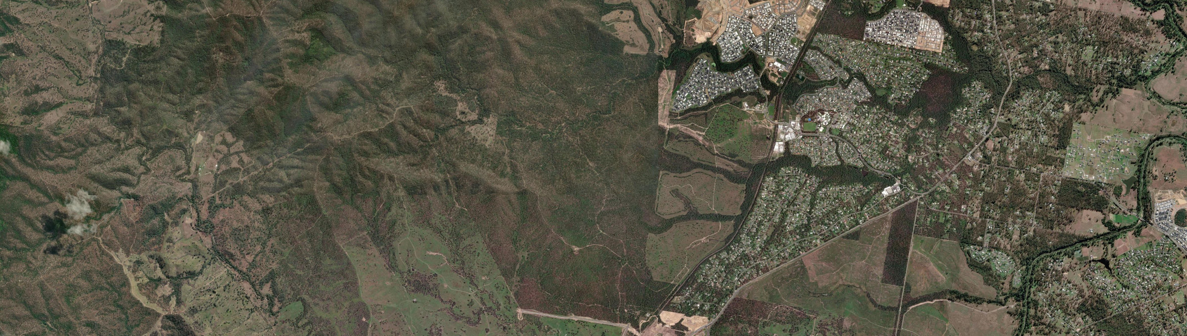 Aerial view of Monarch Glen, QLD