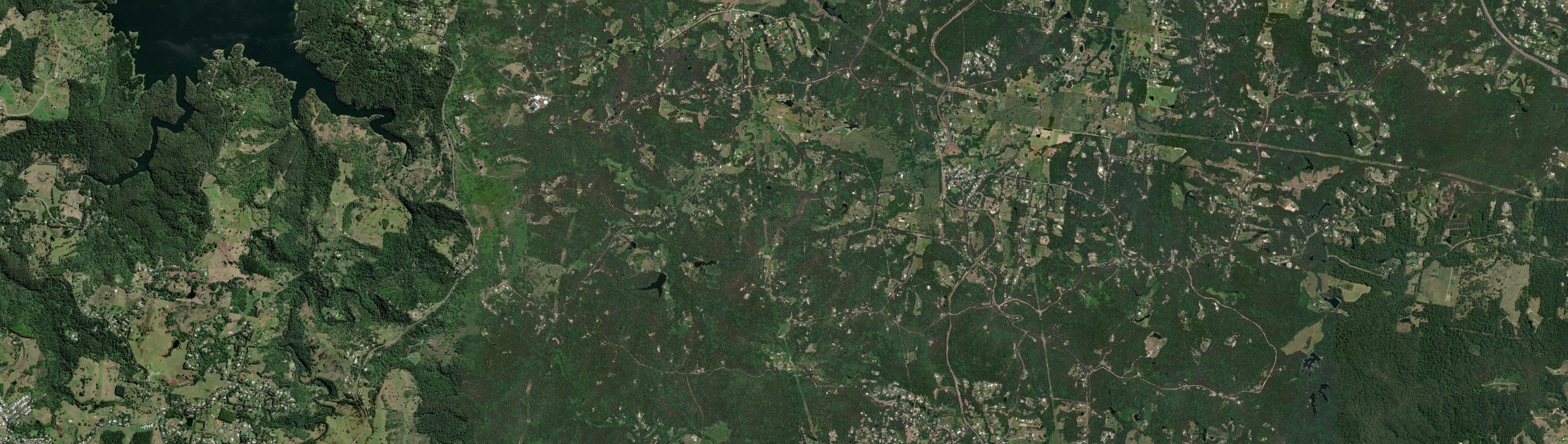 Aerial view of Eudlo, QLD