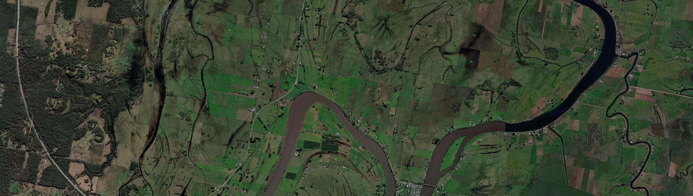 Aerial view of Seven Oaks, NSW