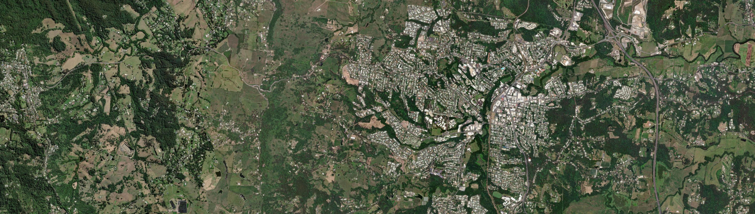 Aerial view of Burnside (Qld), QLD