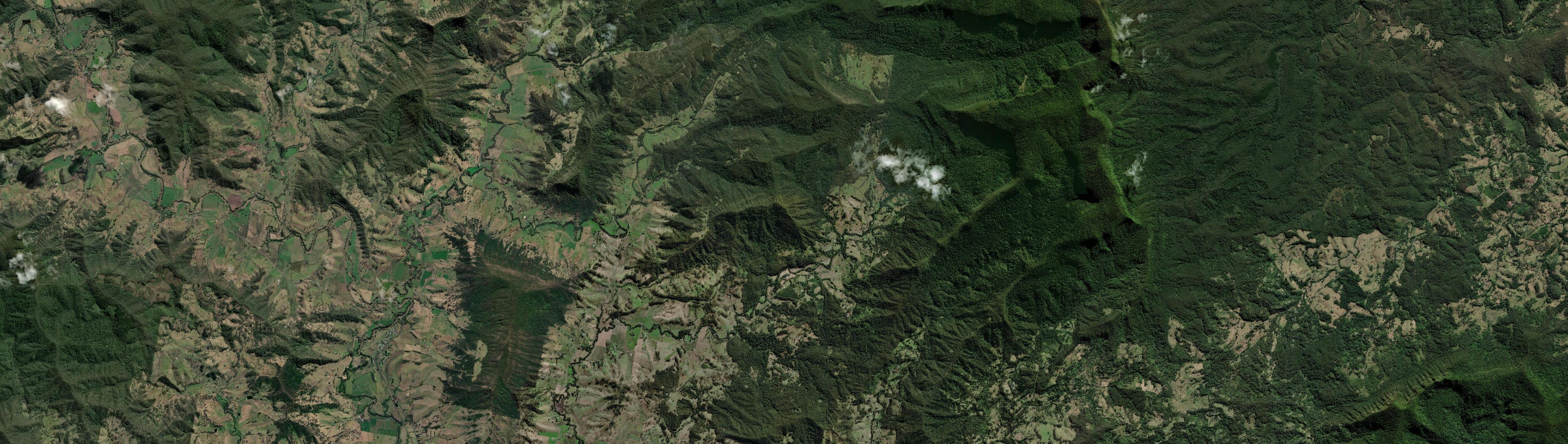 Aerial view of Green Pigeon, NSW