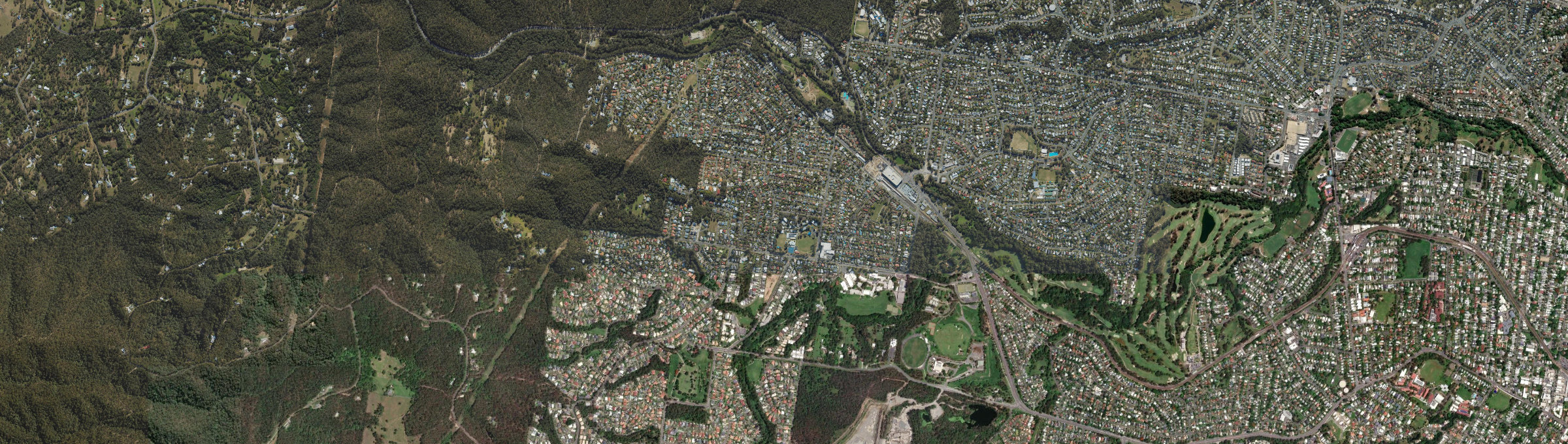 Aerial view of Ferny Grove, QLD
