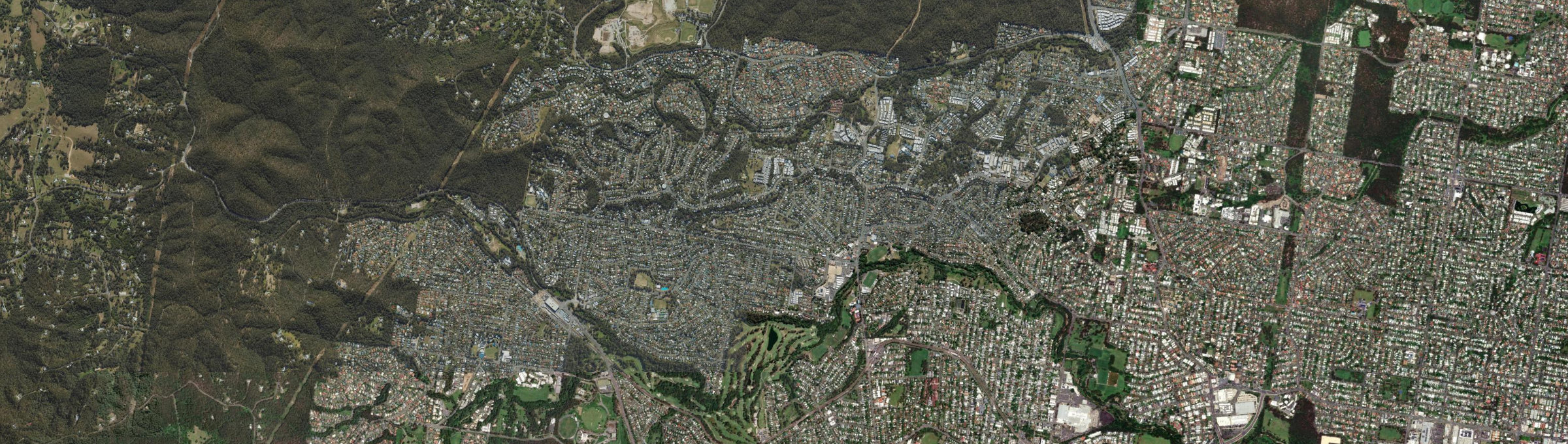 Aerial view of Arana Hills, QLD
