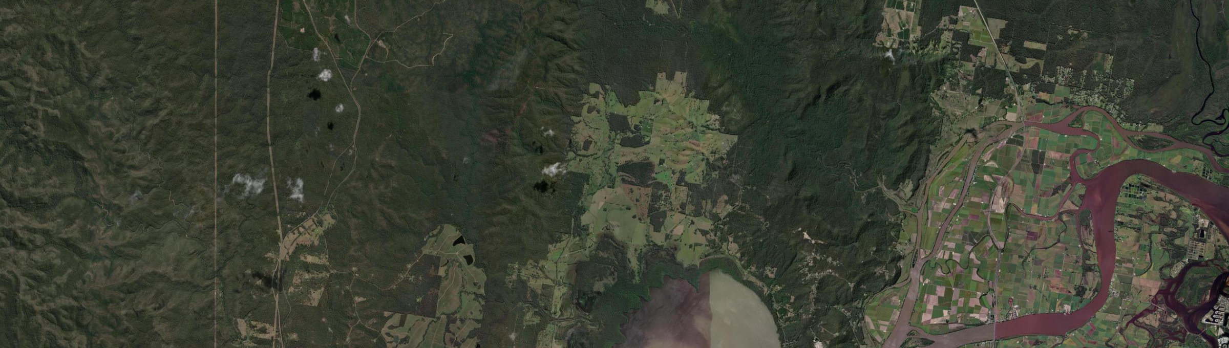 Aerial view of Tullymorgan, NSW