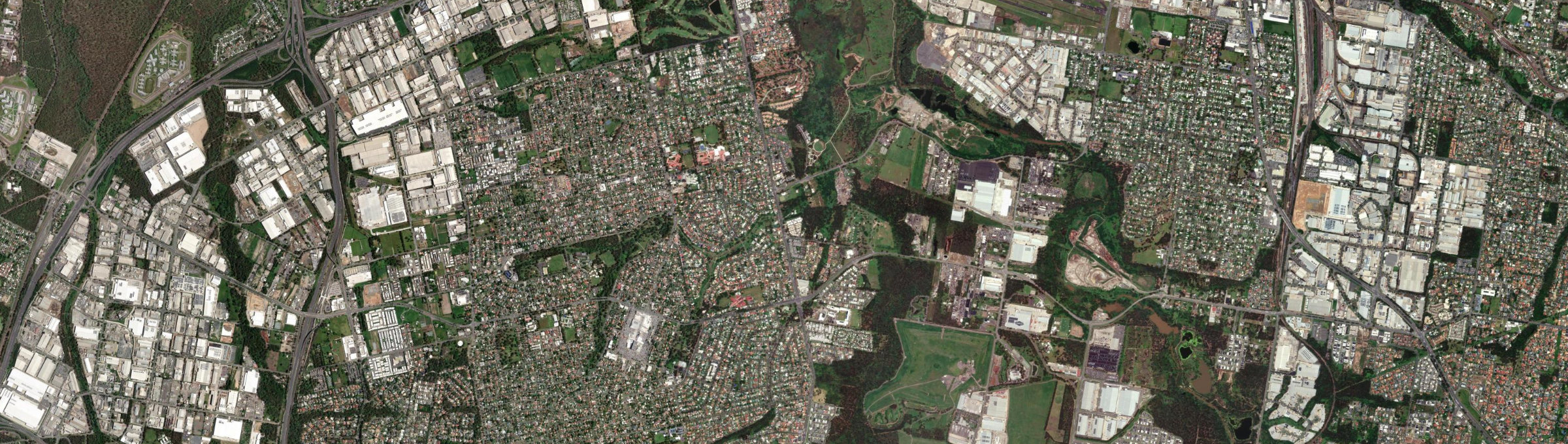 Aerial view of Durack (Qld), QLD