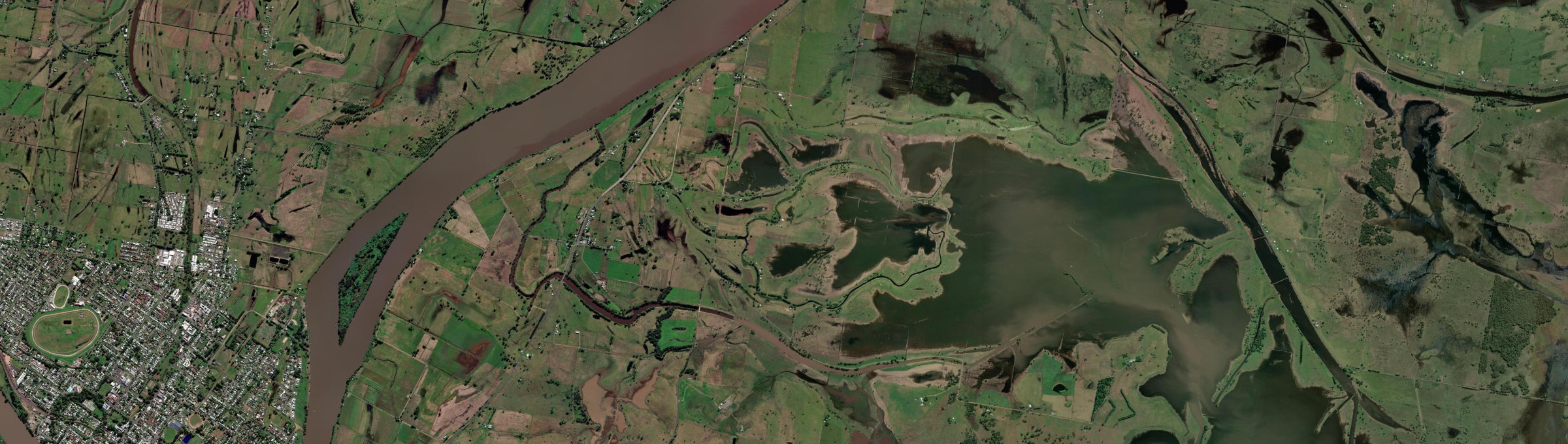 Aerial view of Swan Creek (NSW), NSW