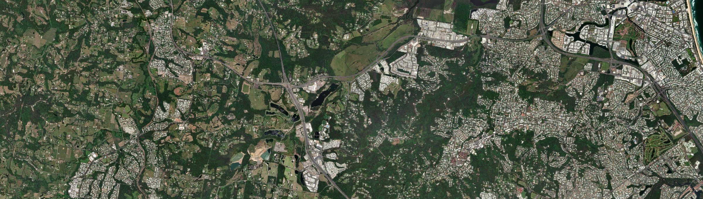 Aerial view of Forest Glen (Qld), QLD