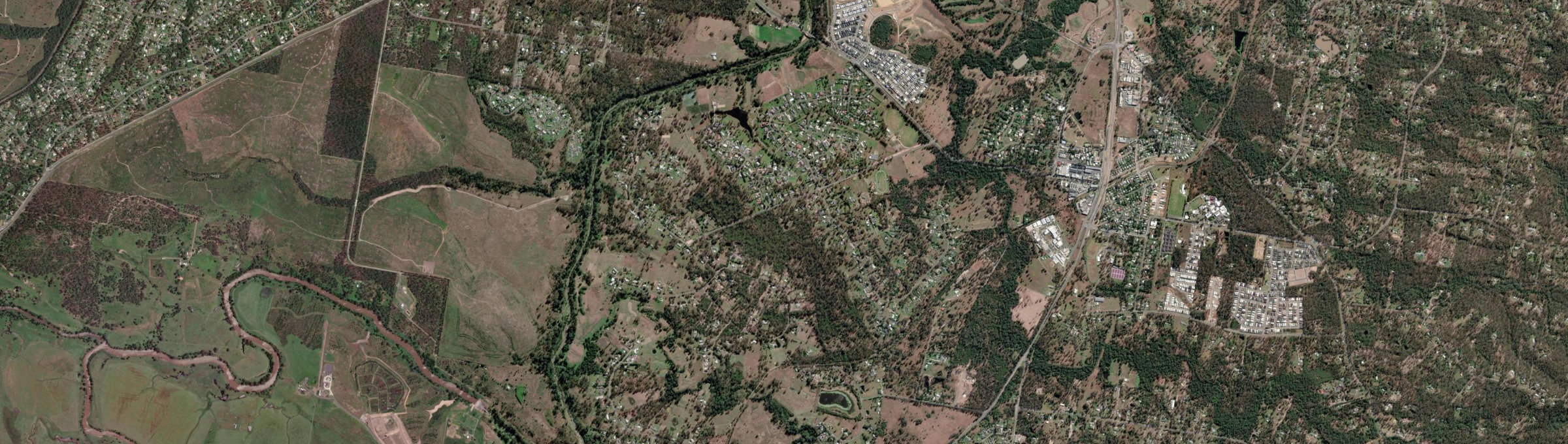 Aerial view of Glenlogan, QLD