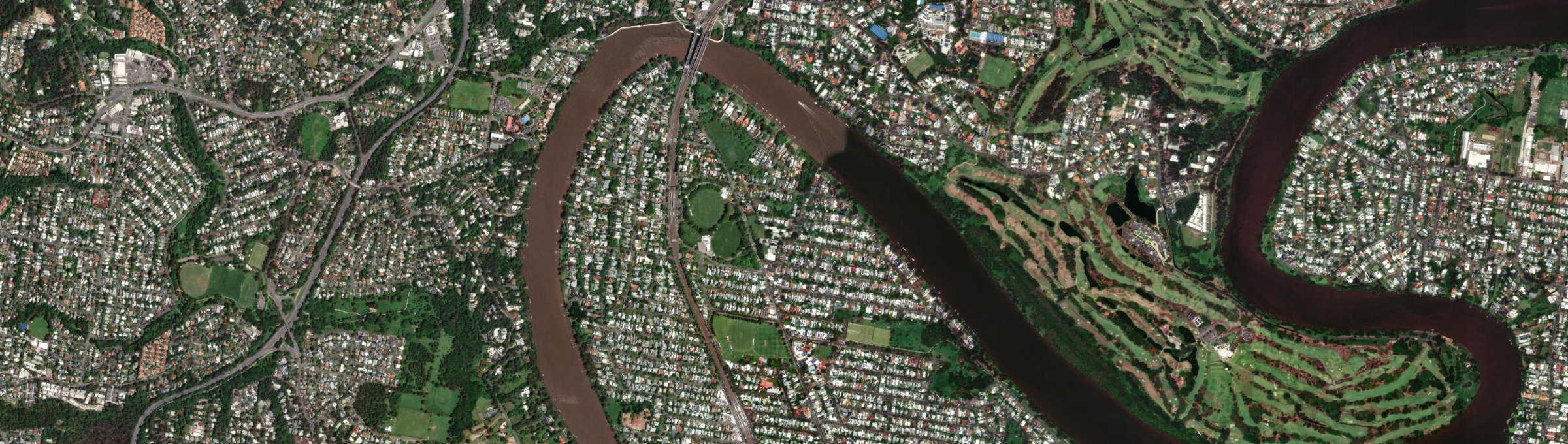 Aerial view of Chelmer, QLD