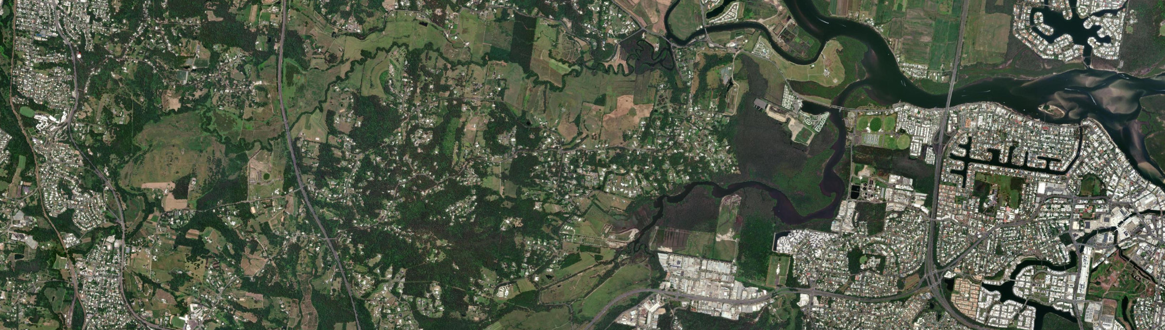 Aerial view of Diddillibah, QLD