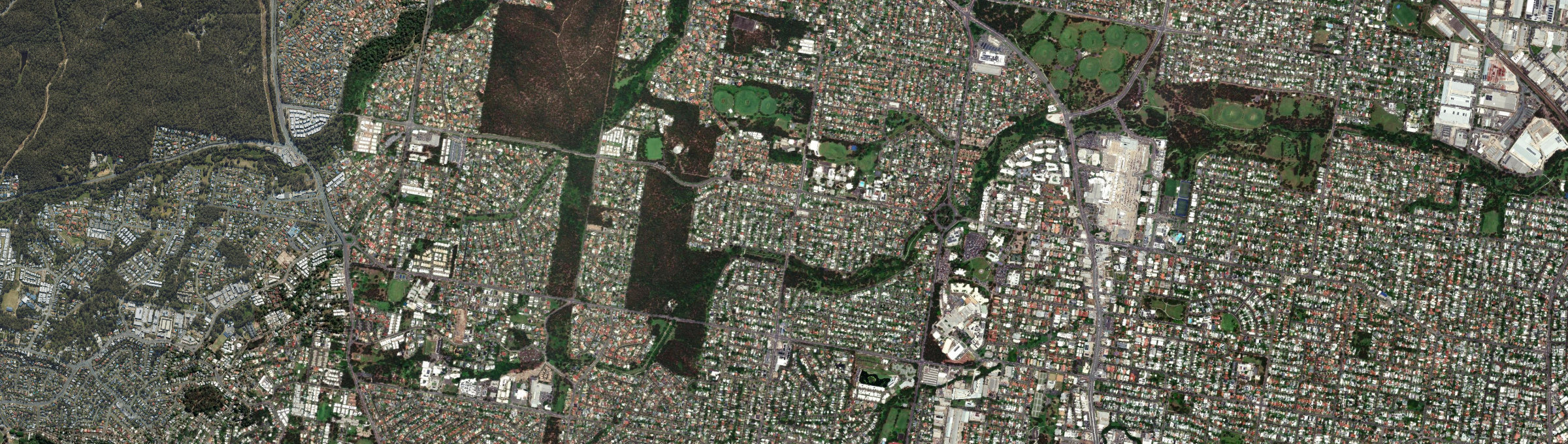 Aerial view of Chermside West, QLD