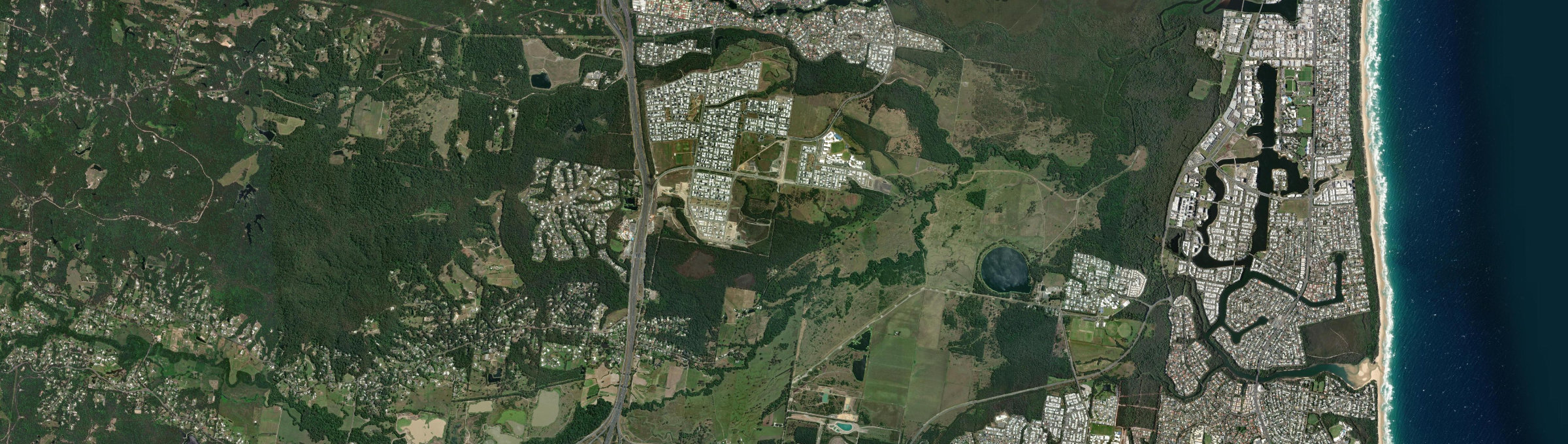 Aerial view of Palmview, QLD