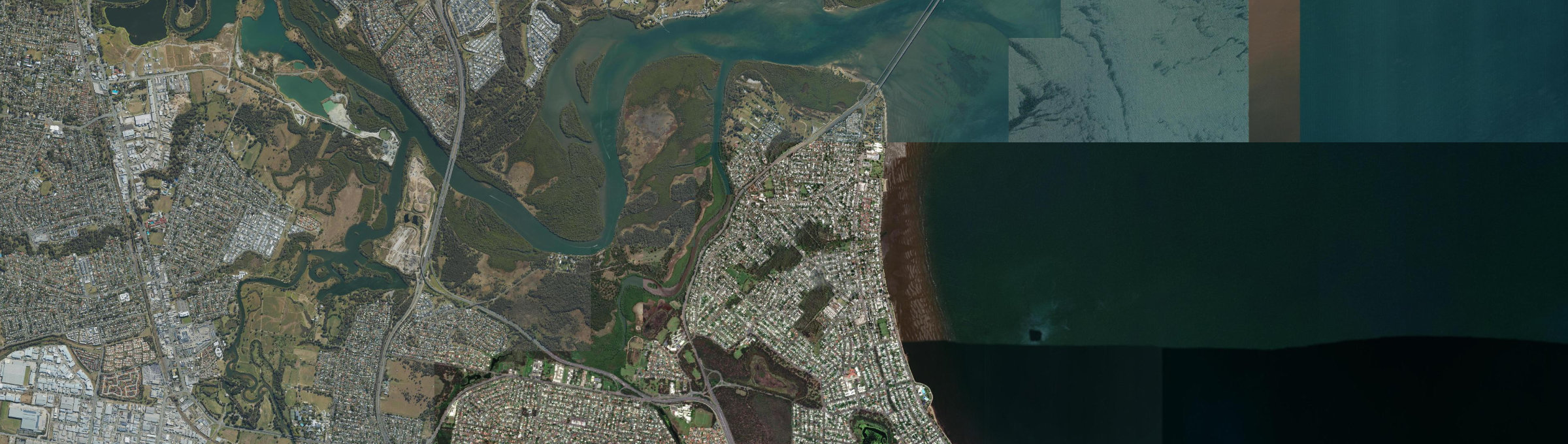 Aerial view of Brighton (Qld), QLD