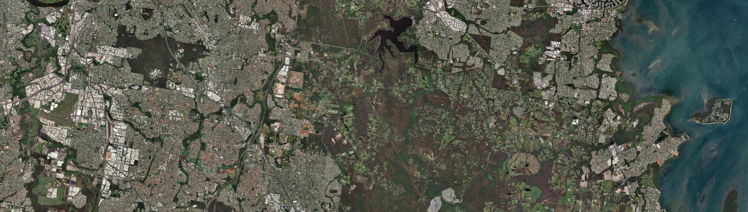 Aerial view of Burbank, QLD