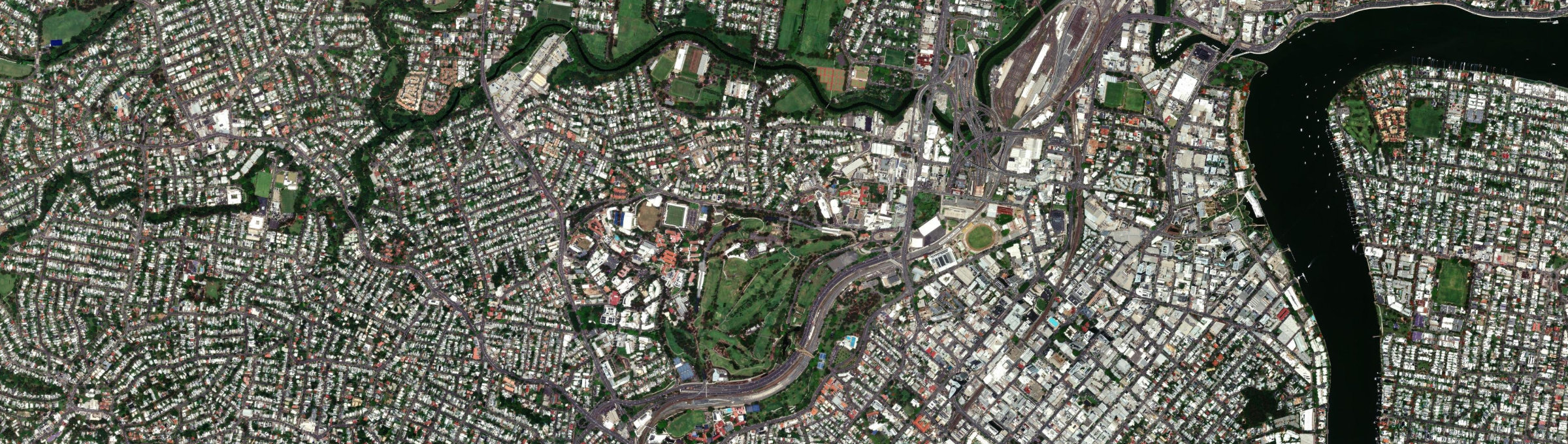 Aerial view of Herston, QLD