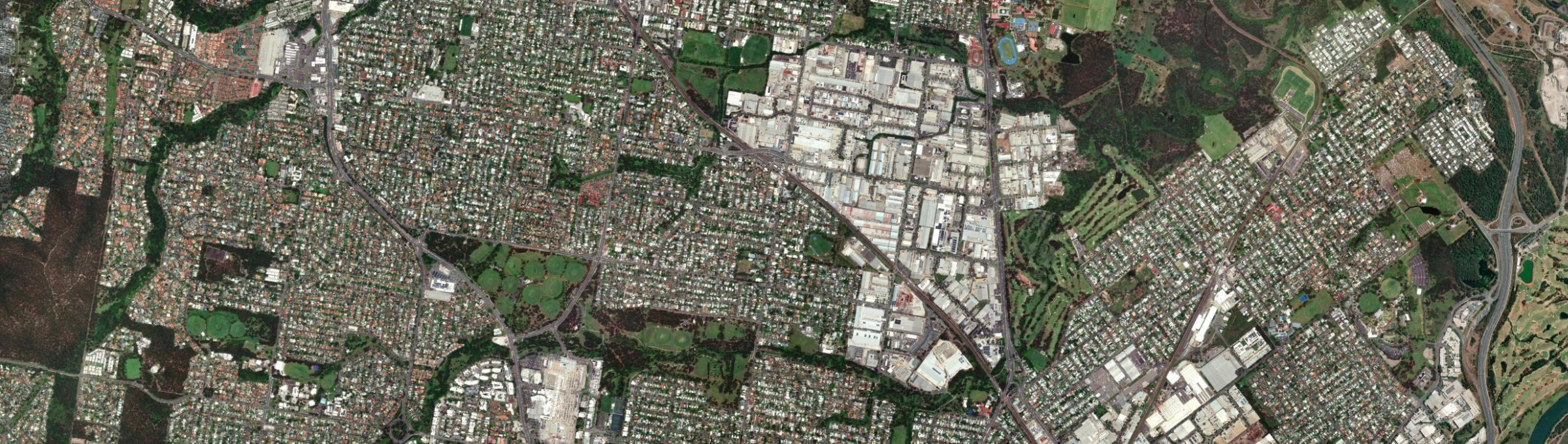 Aerial view of Geebung, QLD