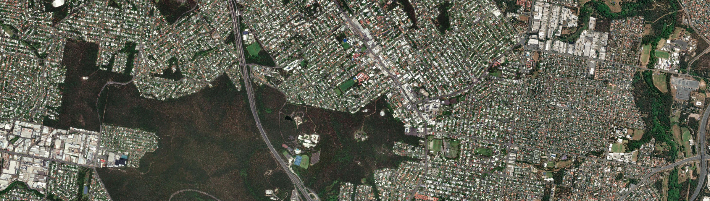 Aerial view of Mount Gravatt, QLD