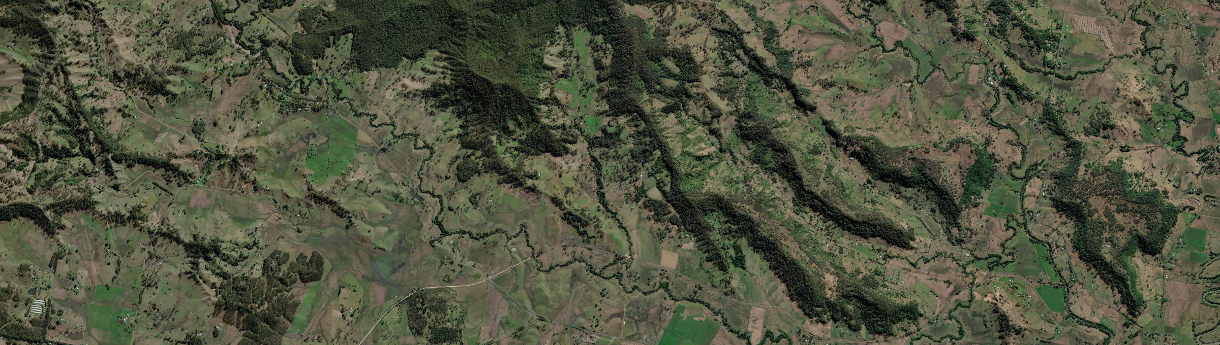 Aerial view of Bungabbee, NSW
