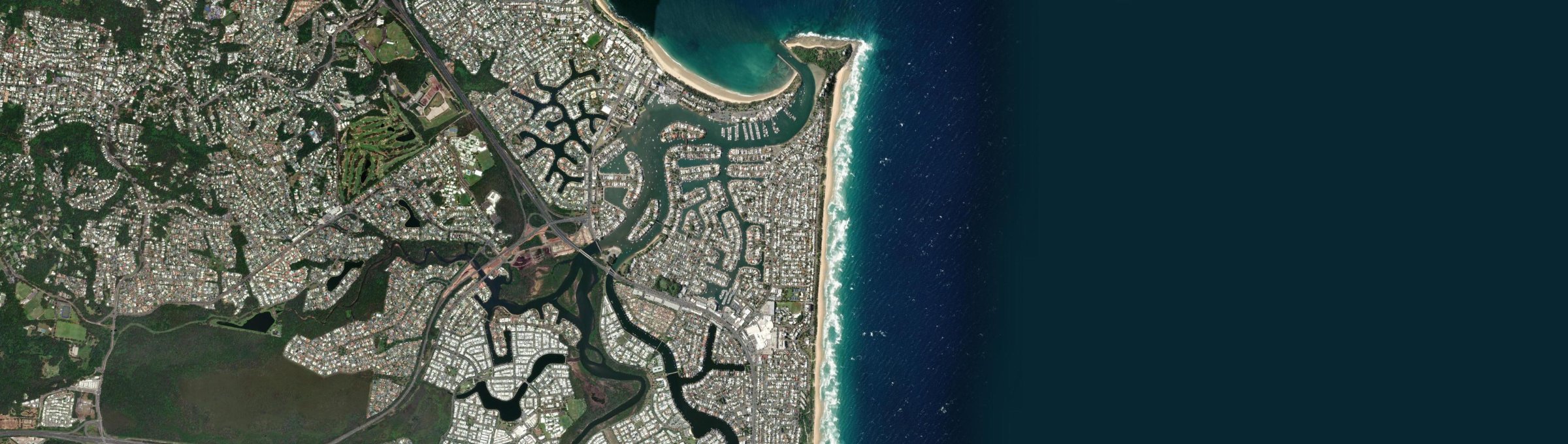 Aerial view of Buddina, QLD