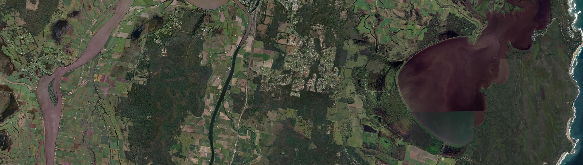 Aerial view of Gulmarrad, NSW