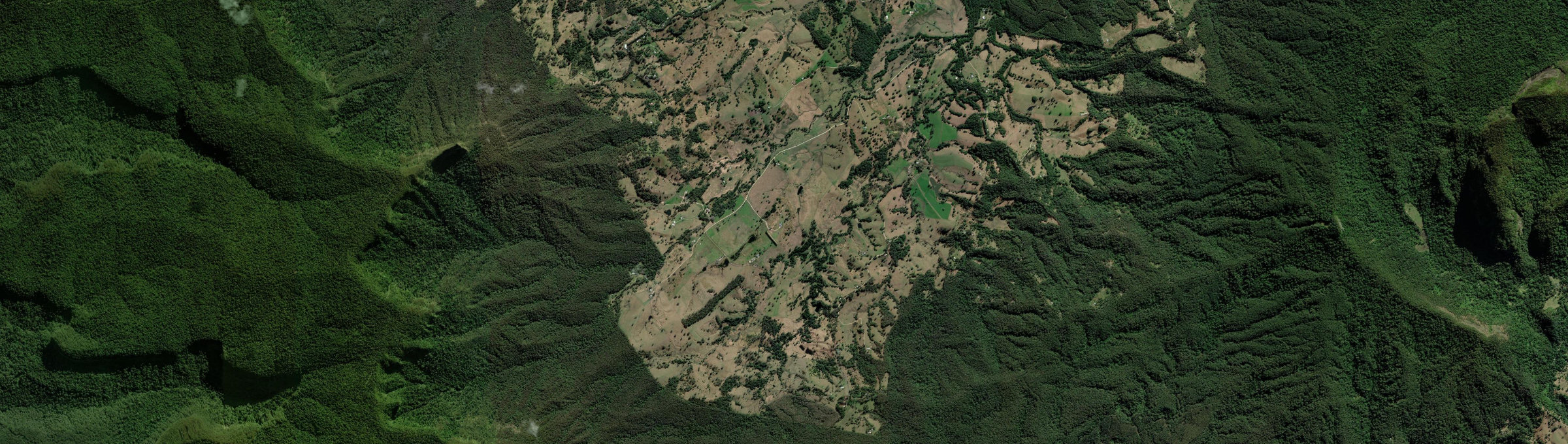 Aerial view of Back Creek (Tweed - NSW), NSW