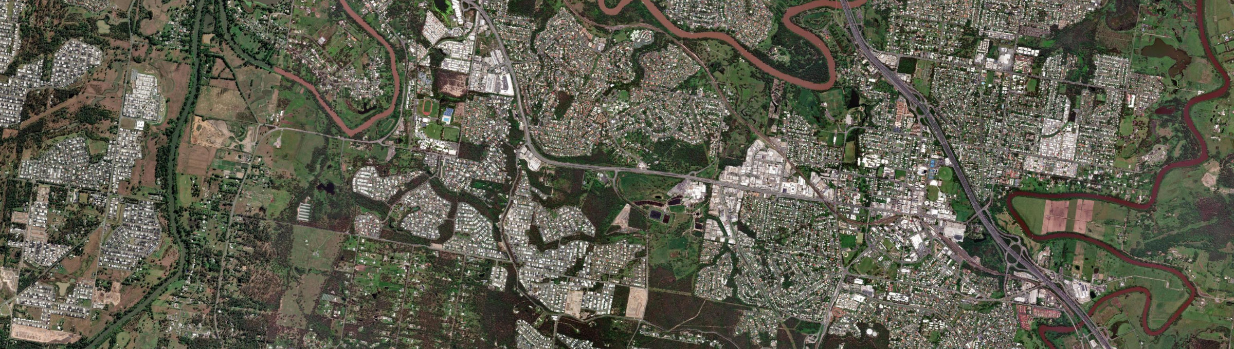 Aerial view of Holmview, QLD