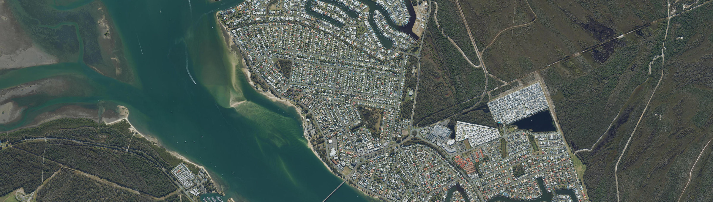 Aerial view of Bellara, QLD