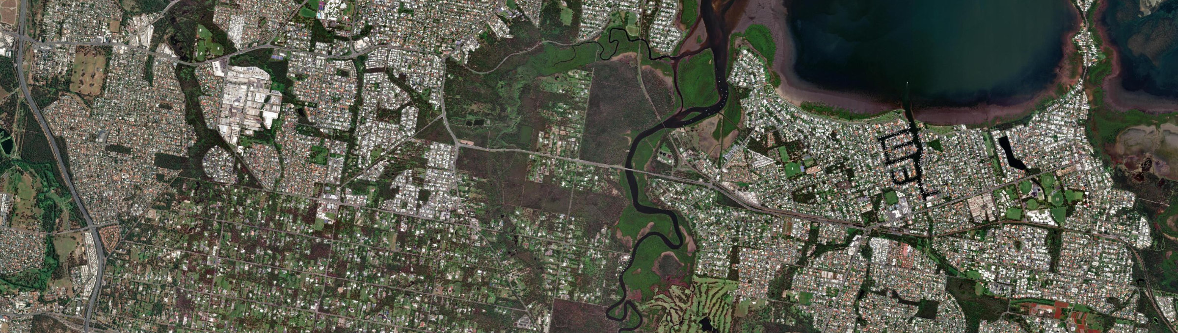 Aerial view of Ransome, QLD