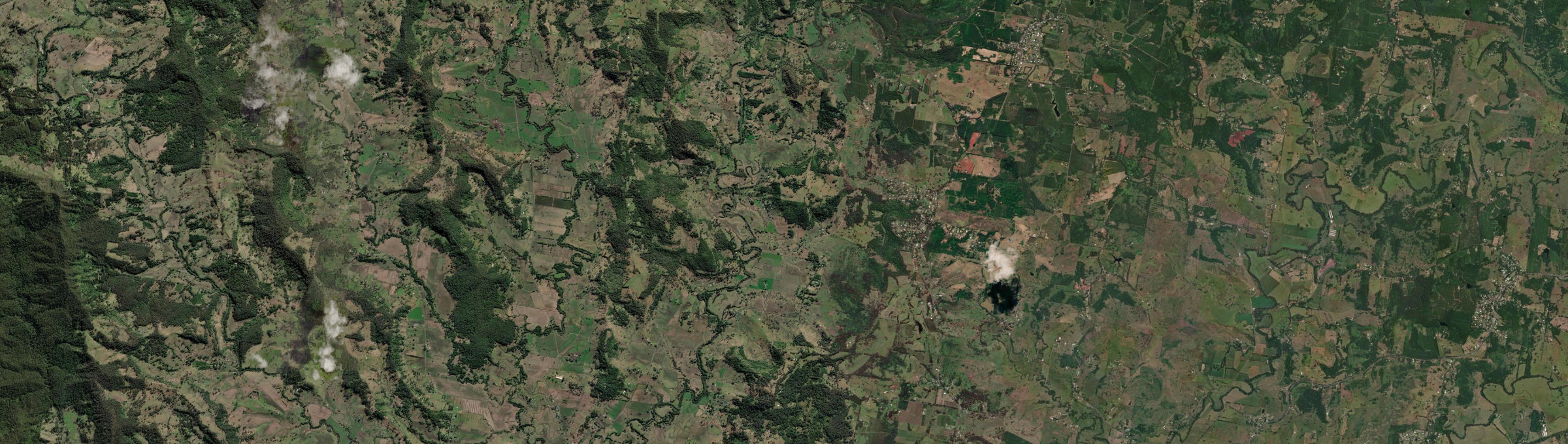 Aerial view of Keerrong, NSW
