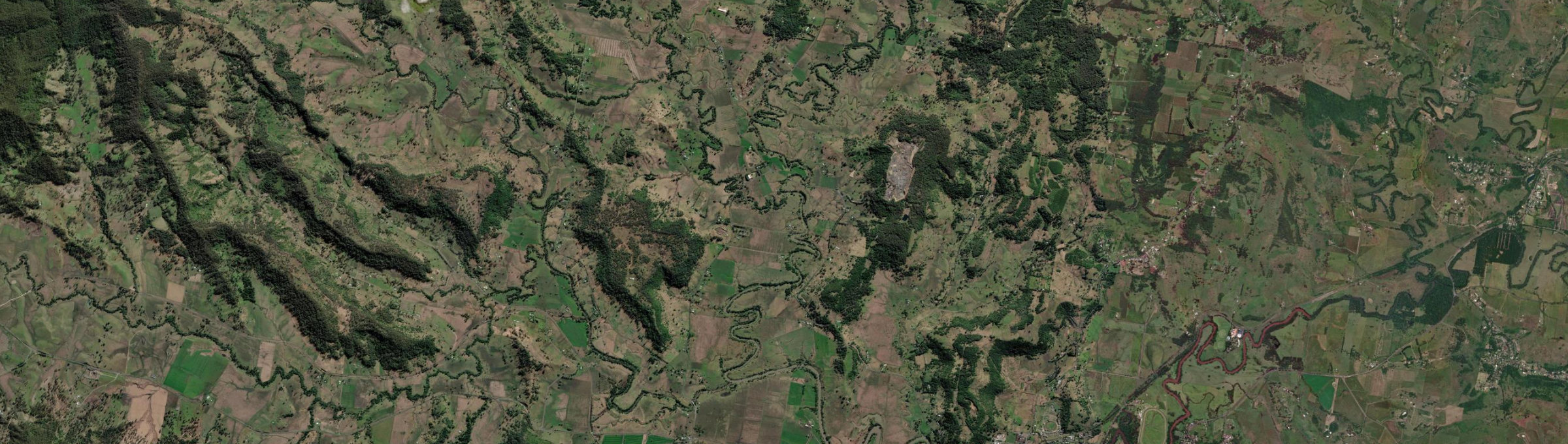 Aerial view of Blakebrook, NSW