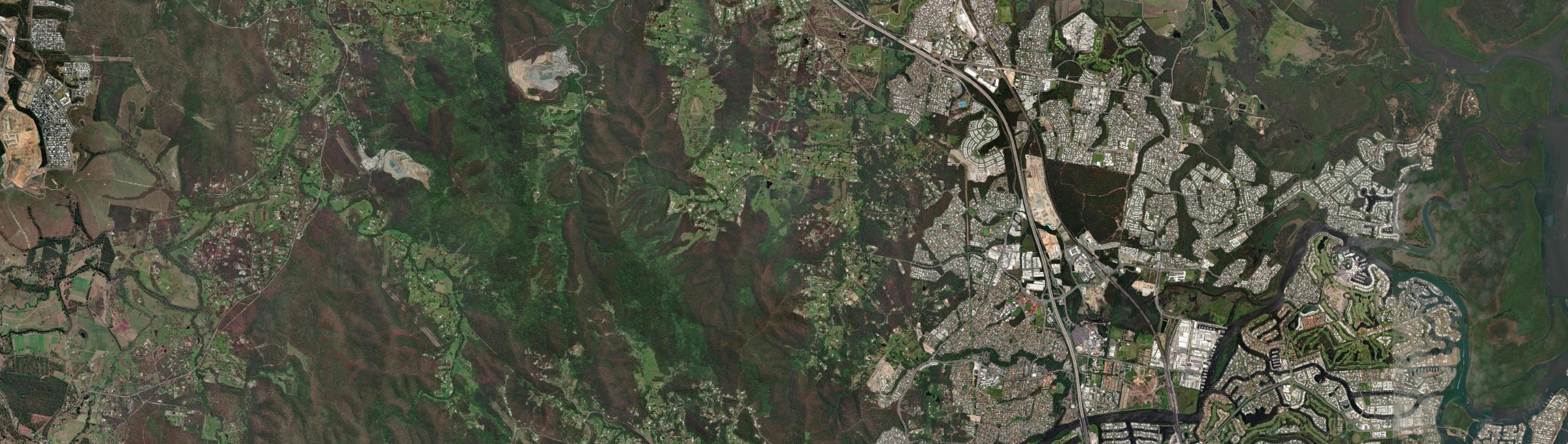 Aerial view of Willow Vale (Qld), QLD
